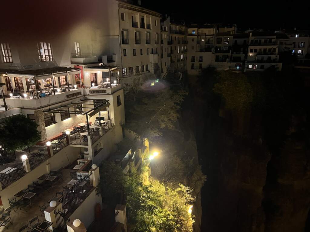 En Ronda, donde dormiríamos al entrar en España de Marruecos pasados por Grazalema