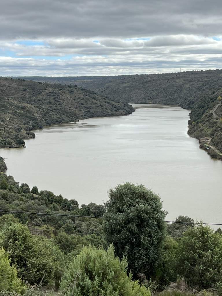 El Duero, cerca del mirador del Fraile, donde iba de excursión