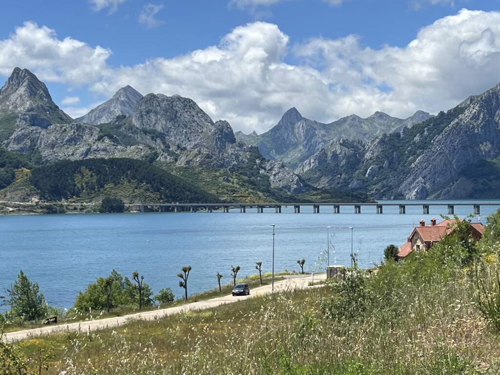 Emebalse de Riaño, con u panorámica excepcional