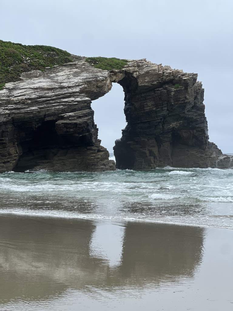 La Playa de las Catedrales, en dónde está la playa de las catedrales, en el municipio de Ribadeo