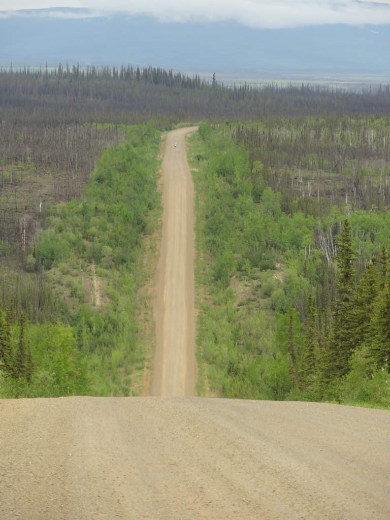 En la Denali Highway, que mas se podia pedir? Ya de vuelta a Anchirage