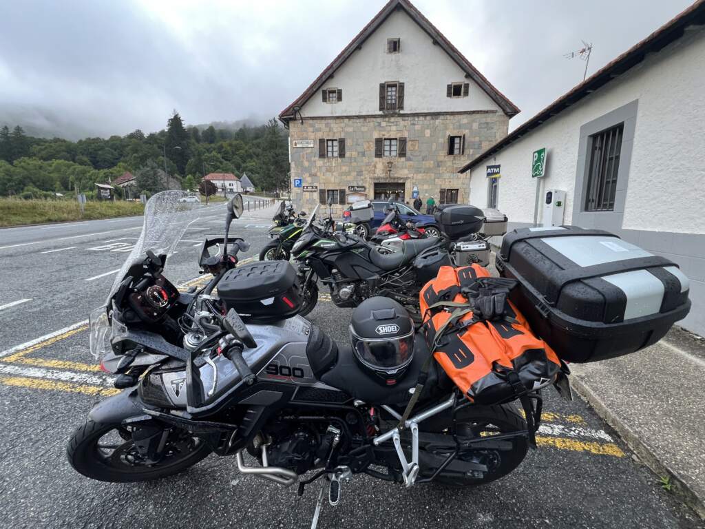 La posada de Roncesvalles, en Roncesvalles. Un sitio donde paran los peregrinos del camino de Santiago
