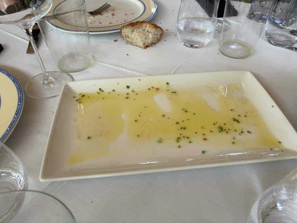 Llegamos tarde a hacer la foto a las anchoas