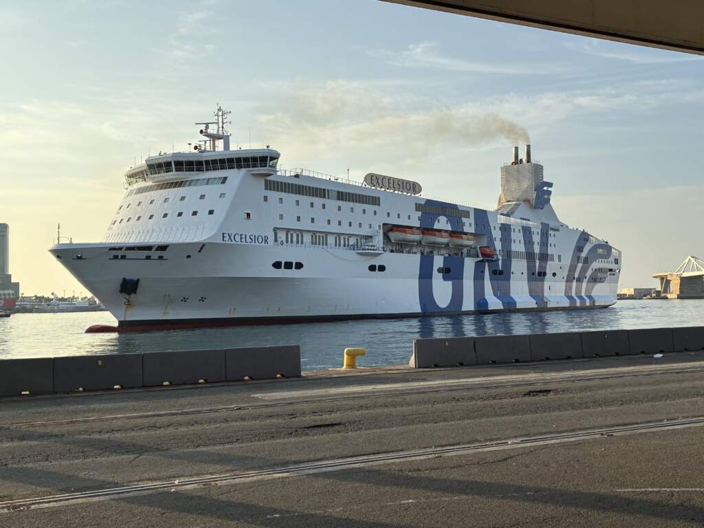 Ensalada de pollo en el barco, cara y nada especial. Debi haber pagado el dinner e ir al Buffet en el barco a Genova