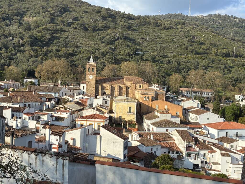 Almonaster La Real, un pueblo precioso, al norte de la provincia de Huelva, en mi viaje de Sierra Morena