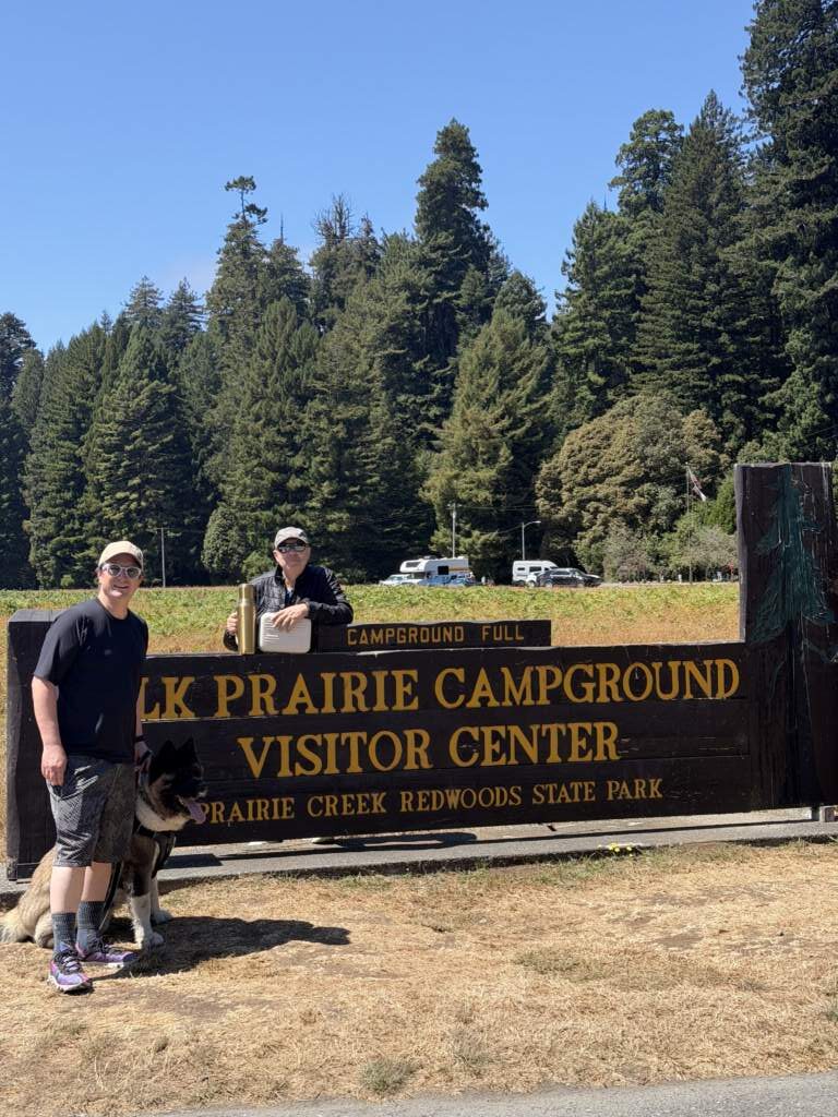 Creek Prairie Redwoods State Park; un lujo en la Highway 1, merece la pena desviarse unas millas